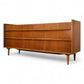 Edmund Spence Vintage Swedish Mid Century Modern 6 Drawer Lowboy Dresser c. 1960s