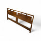 Basic Witz Vintage Mid Century Modern King Size Headboard c. 1960s