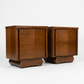 Sculptural Atomic Style Vintage Mid Century Modern Pair of Nightsta... — view 5
