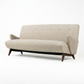 Jens Risom Model 37 Early Vintage Mid Century Modern Sofa c. 1940s