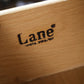 Lane Staccato Brutalist Vintage Mid Century Modern White Oak Lowboy Dresser c. 1970s