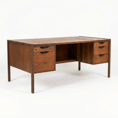 Jens Risom Vintage Mid Century Modern Executive Desk c. 1960s