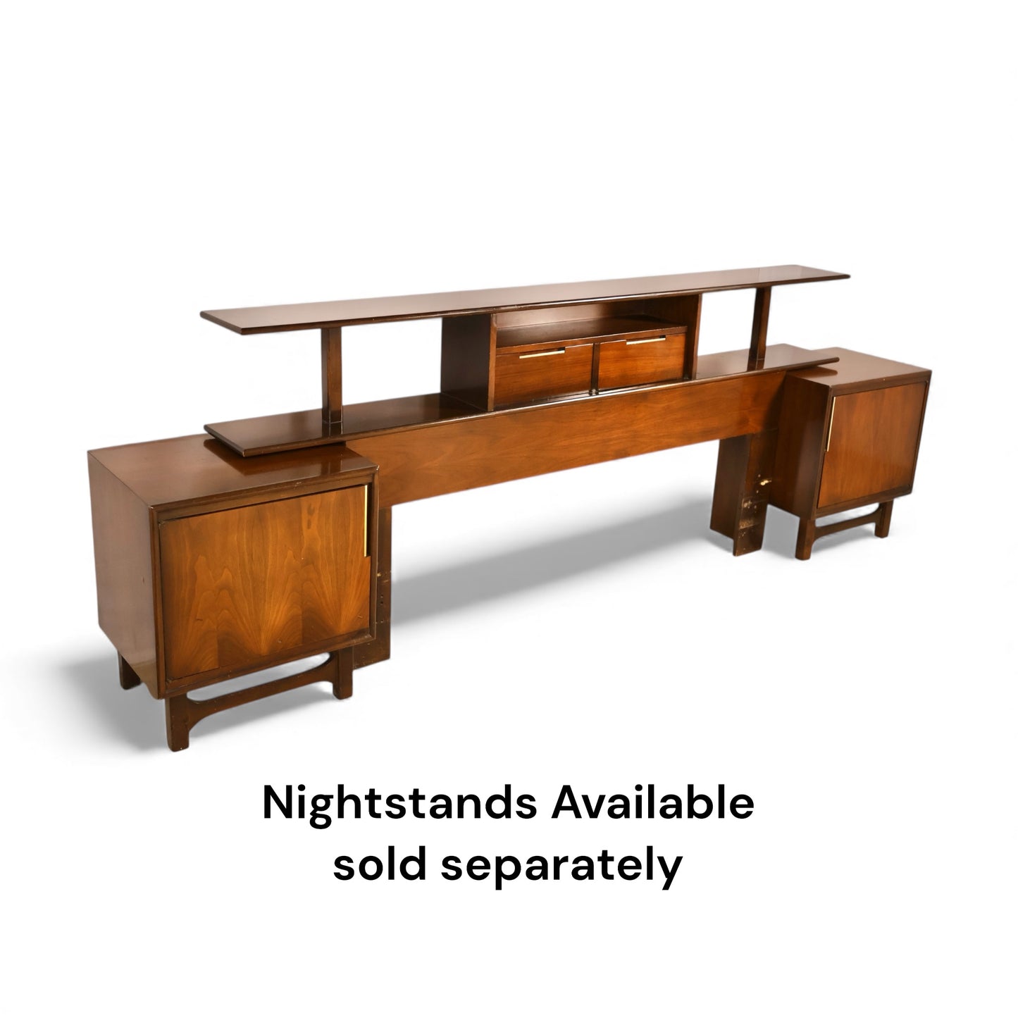 Cavalier Vintage Mid Centuey Modern Queen Headboard c. 1960s