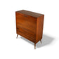 American of Martinsville Dania Collection Vintage Mid Century Modern Drop Front Secretary Desk c. 1960s