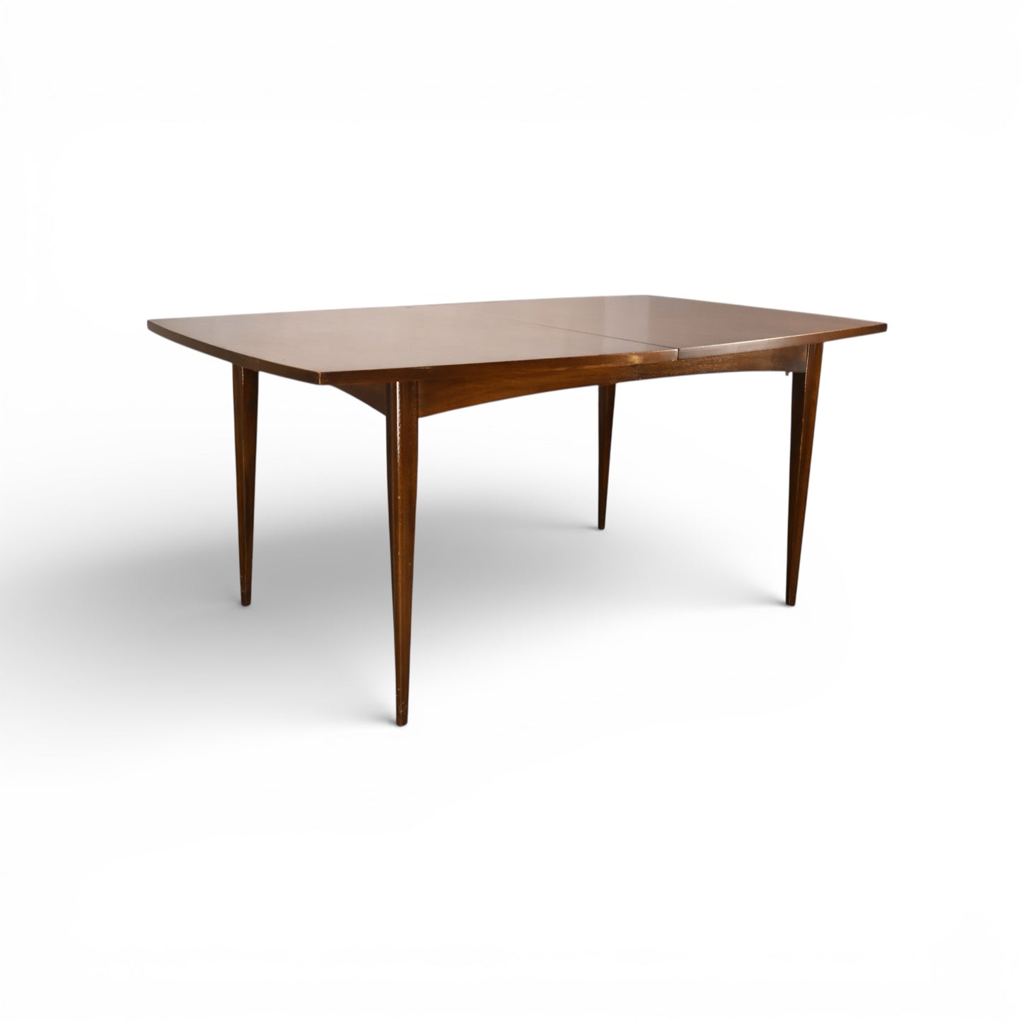 Broyhill Emphasis Vintage Mid Century Modern Dining Table with 2 Leafs c. 1960s