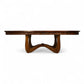 Pulaski Oceanic Vintage Mid Century Modern Brutalist Dining Table c. 1960s