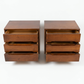 Ramseur Furniture Vintage Mid Century Modern Pair of Nightstands c. 1960s