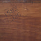 United Furniture Diamond Front Vintage Mid Century Modern Full Size Book Case Headboard c. 1960s