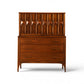Kent Coffey Perspecta Vintage Mid Century Modern Highboy Dresser Armoire c. 1960s