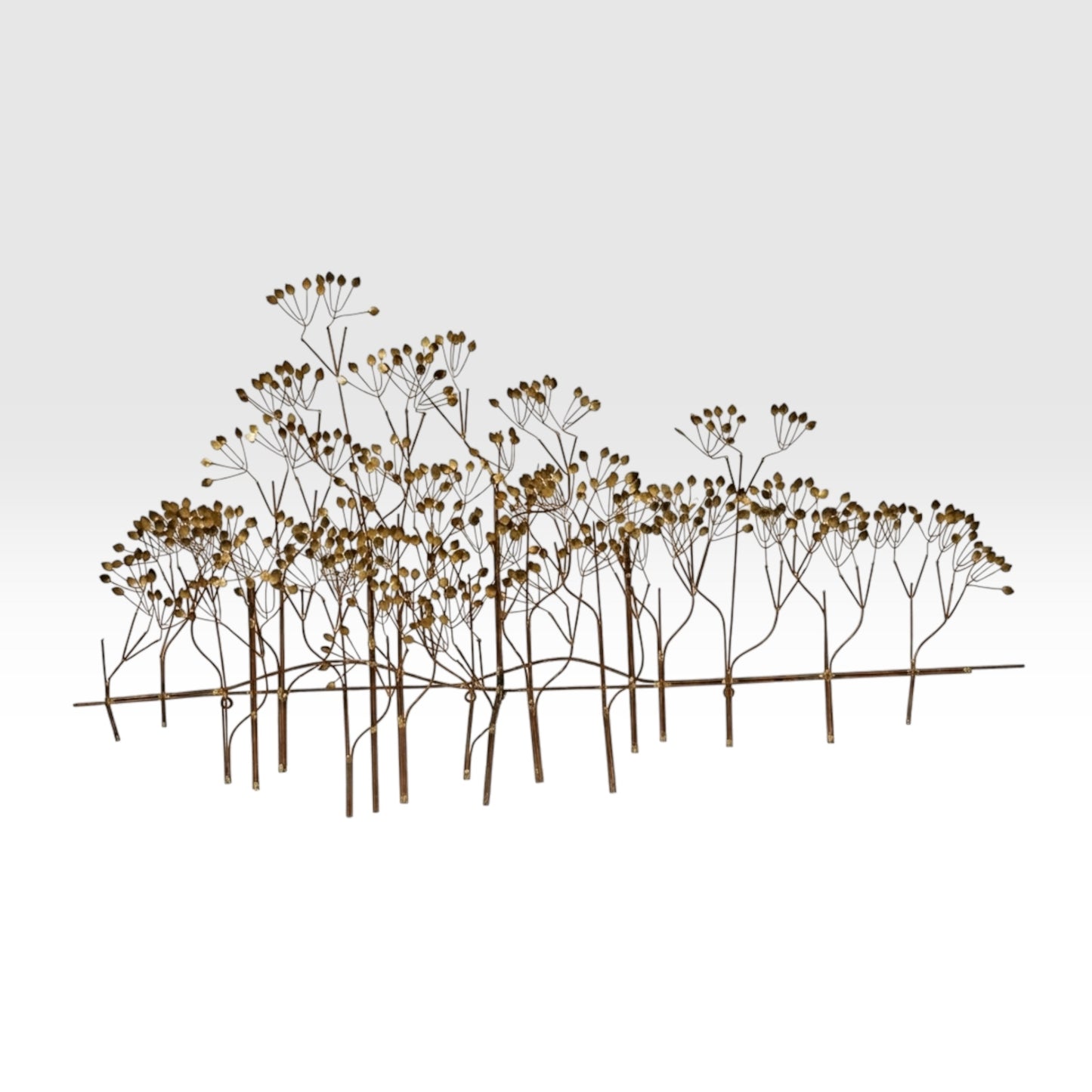 Curtis Jere Vintage Mid Century Modern 'The Elms' Wall Sculpture c. 1960s