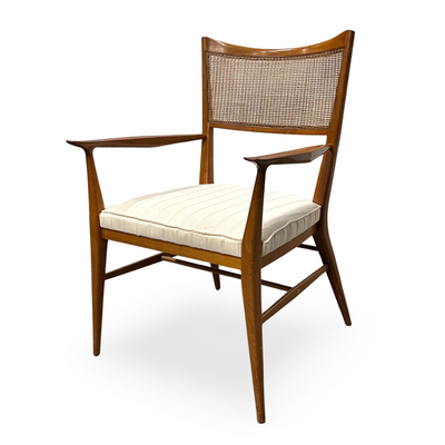 Paul Mccobb for Directional Furniture Model 7009 Vintage Mid Centur... — walnut construction, front view