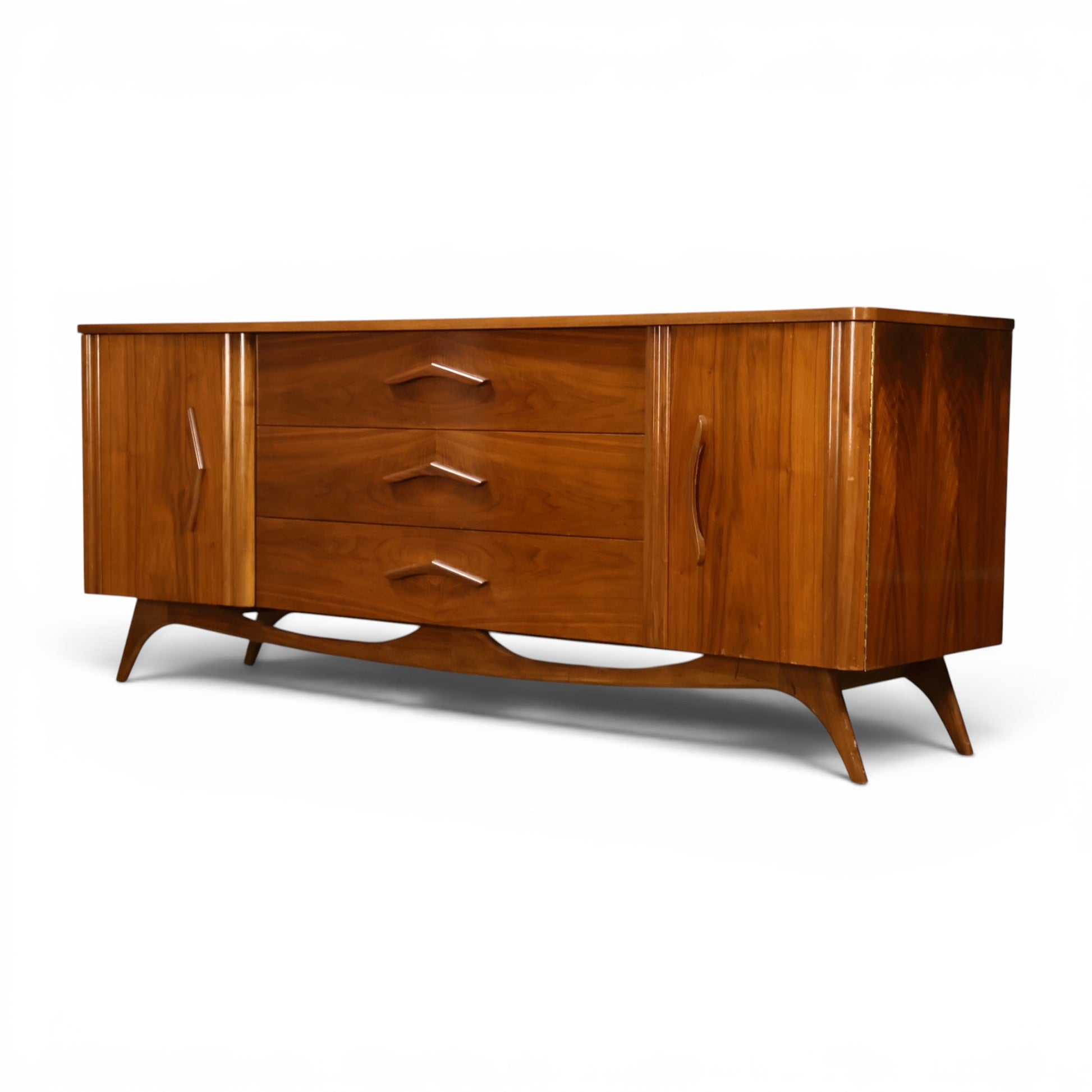 Young Manufacturing Sculptural Mid Century Modern Lowboy Dresser 1960s – MOD CITY MADNESS