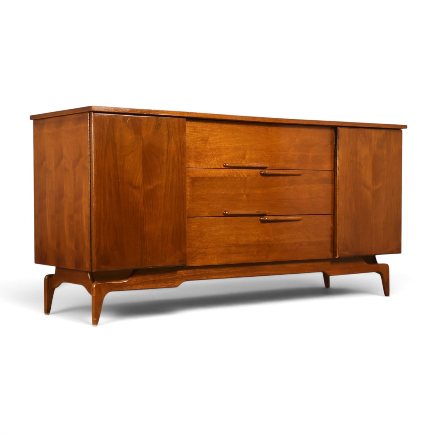 Young Manufacturing Contour vintage credenza c. 1960s view 8