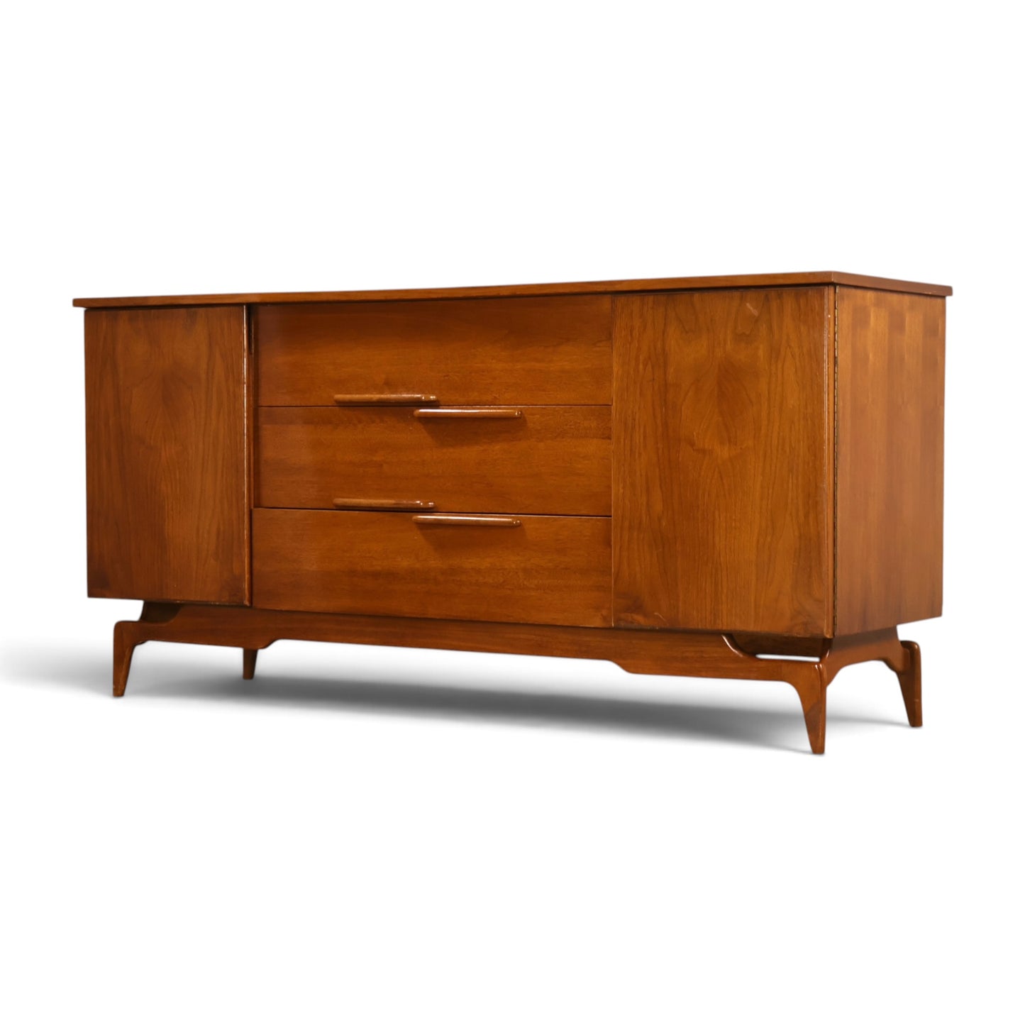 Young Manufacturing Contour vintage credenza c. 1960s view 12