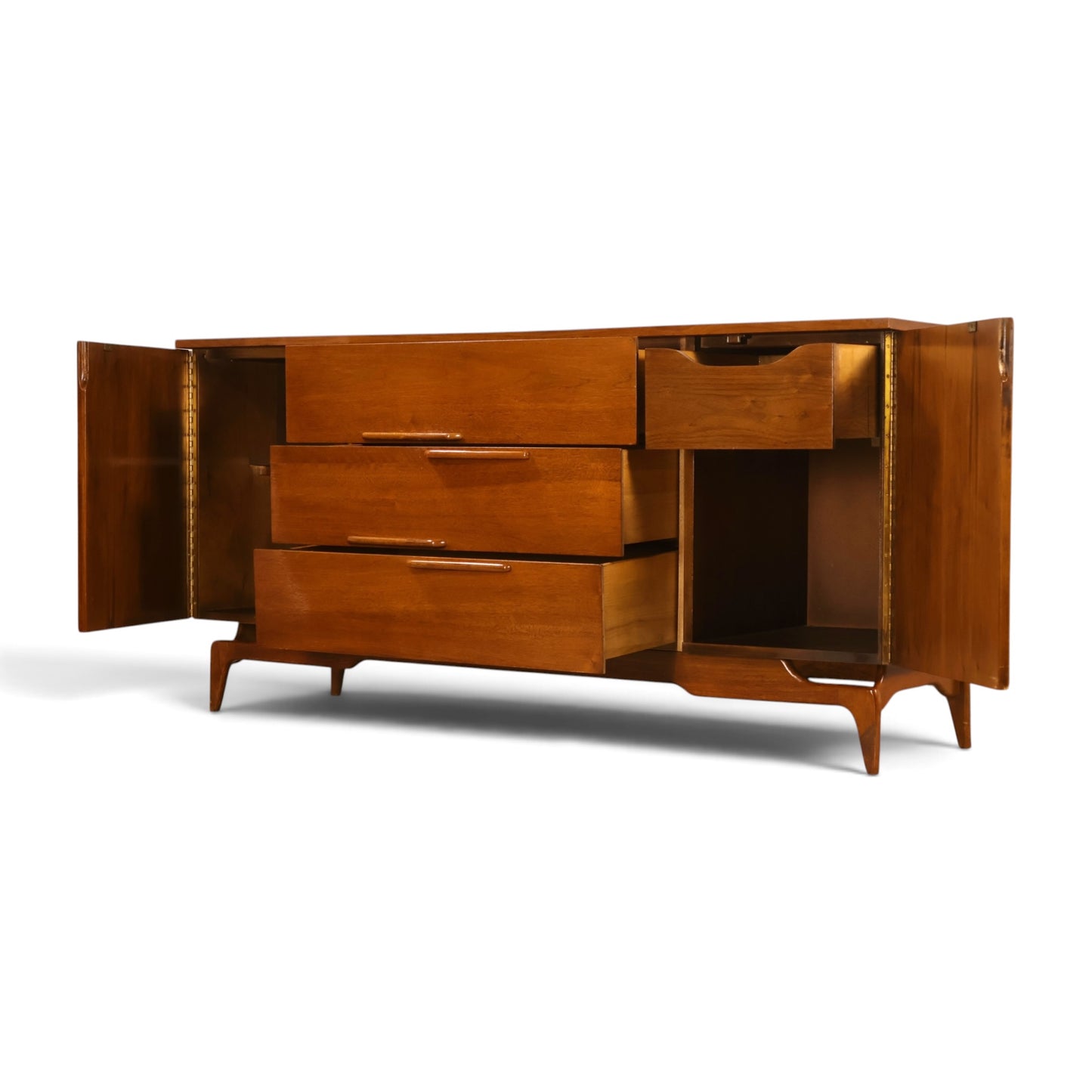 Young Manufacturing Contour vintage credenza c. 1960s view 14
