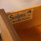 Broyhill Sculptra walnut lowboy dresser Sculptra by Broyhill Premier label