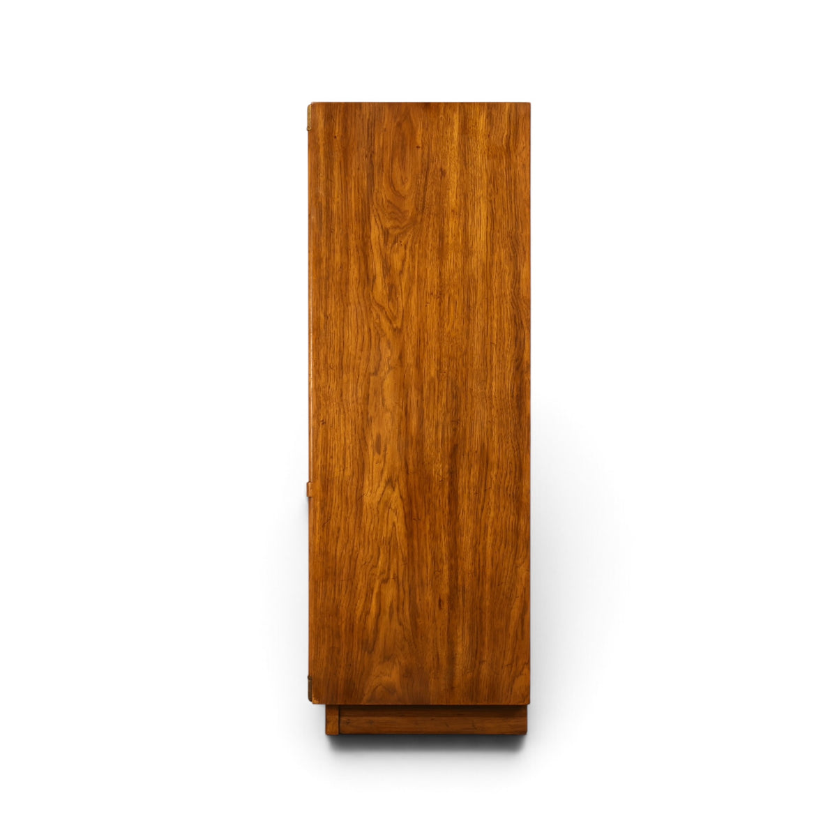 Drexel Accolade campaign style gentleman's highboy dresser side profile