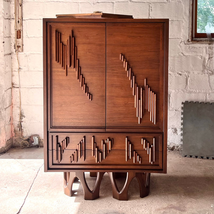 Mid century modern piece restored by Mod City Madness