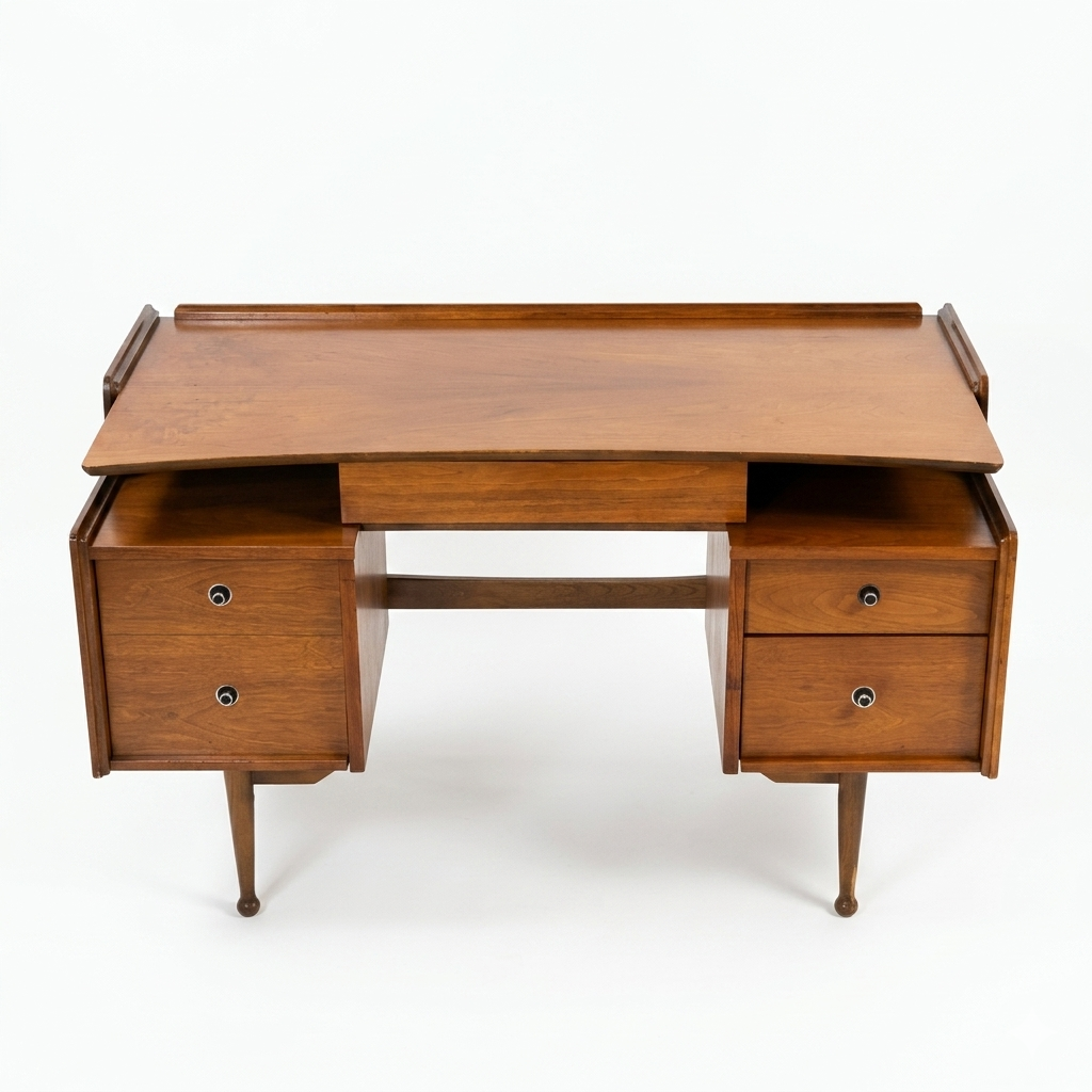 Hooker Mainline Vintage Mid Century Modern Desk c. 1960s — view 11