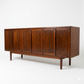 Jack Cartwright for Founders Vintage Mid Century Modern Walnut Credenza c. 1960s — view 3