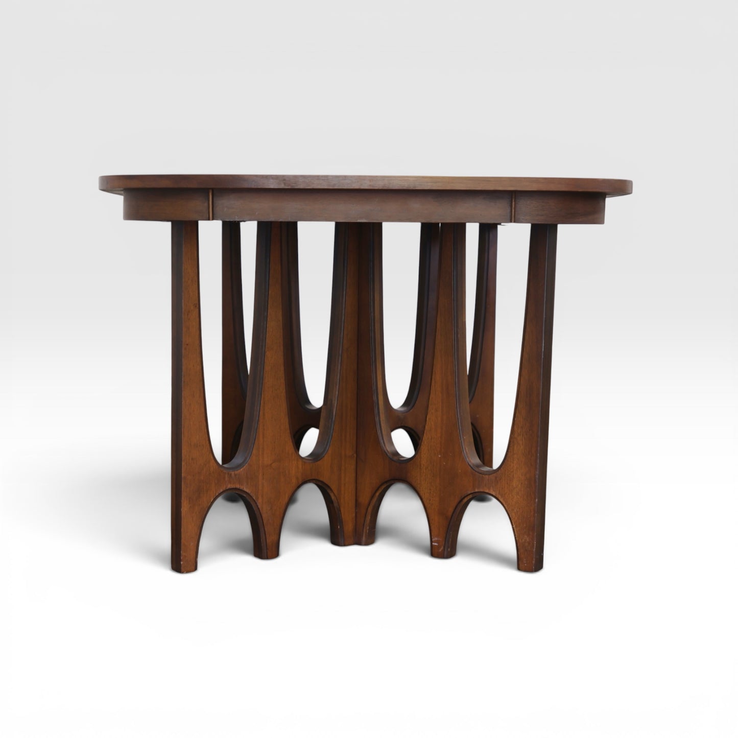 Broyhill Brasilia II Vintage Mid Century Modern Extension Dining Table and 2 Leafs c. 1960s