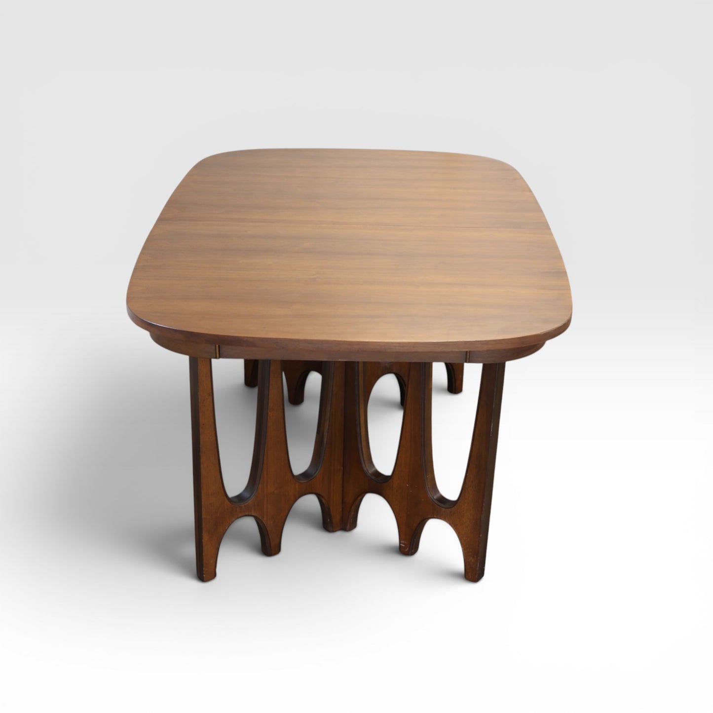 Broyhill Brasilia II Vintage Mid Century Modern Extension Dining Table and 2 Leafs c. 1960s