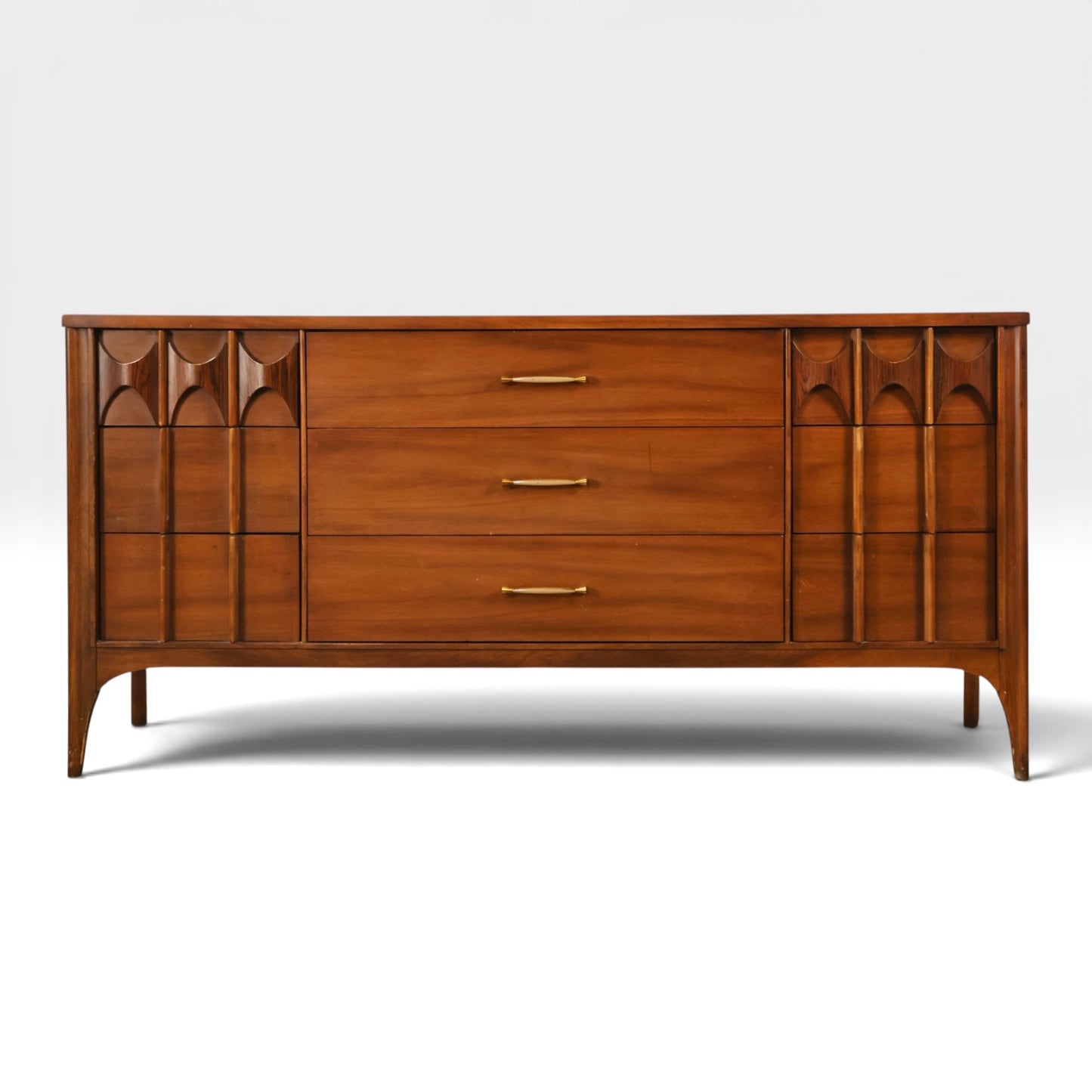 Kent Coffey Perspecta Vintage Mid Century Modern Lowboy Dresser c. 1960s
