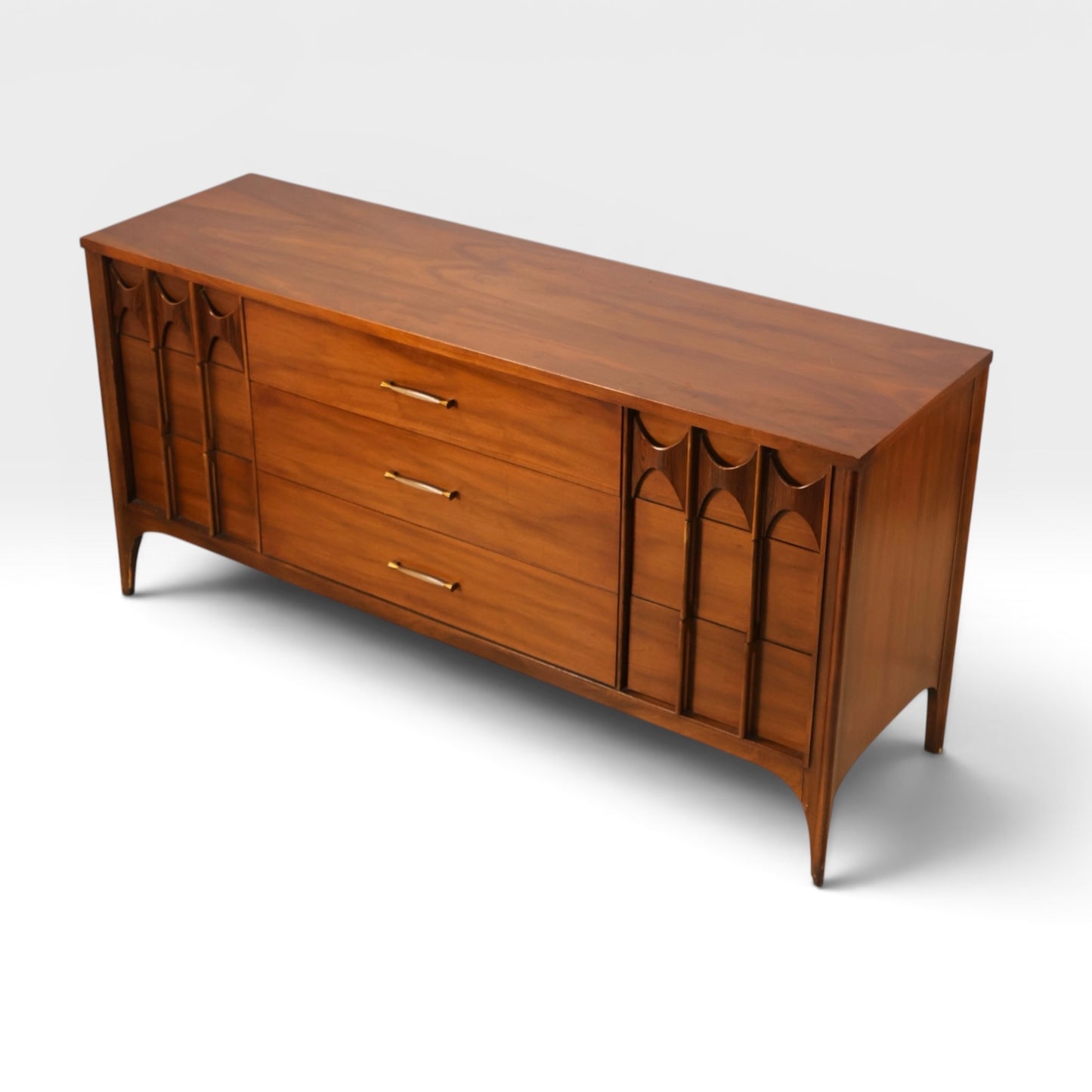 Kent Coffey Perspecta Vintage Mid Century Modern Lowboy Dresser c. 1960s
