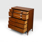 Kent Coffey Perspecta Vintage Mid Century Modern Highboy Dresser c. 1960s