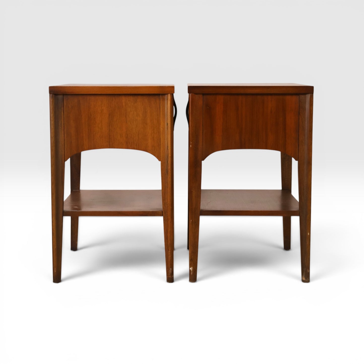 Kent Coffey Perspecta Vintage Mid Century Modern Pair of Nightstands c. 1960s