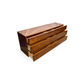 Vintage 1960s Mid Century Modern lowboy dresser with sleek silhouette