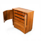 Sculptural Atomic Style Vintage Mid Century Modern 5 Drawer Highboy... — view 9