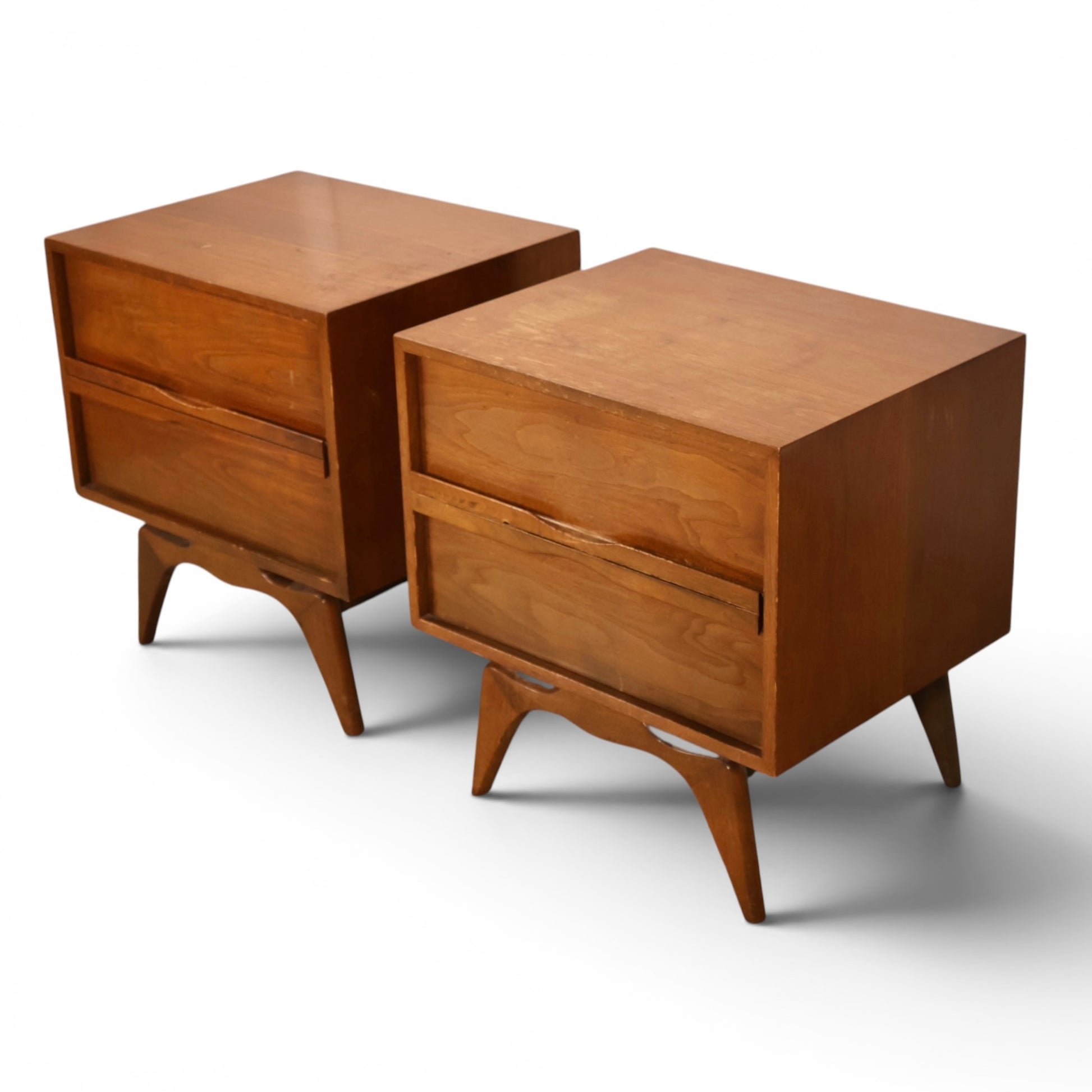 Tobago nightstand open drawer