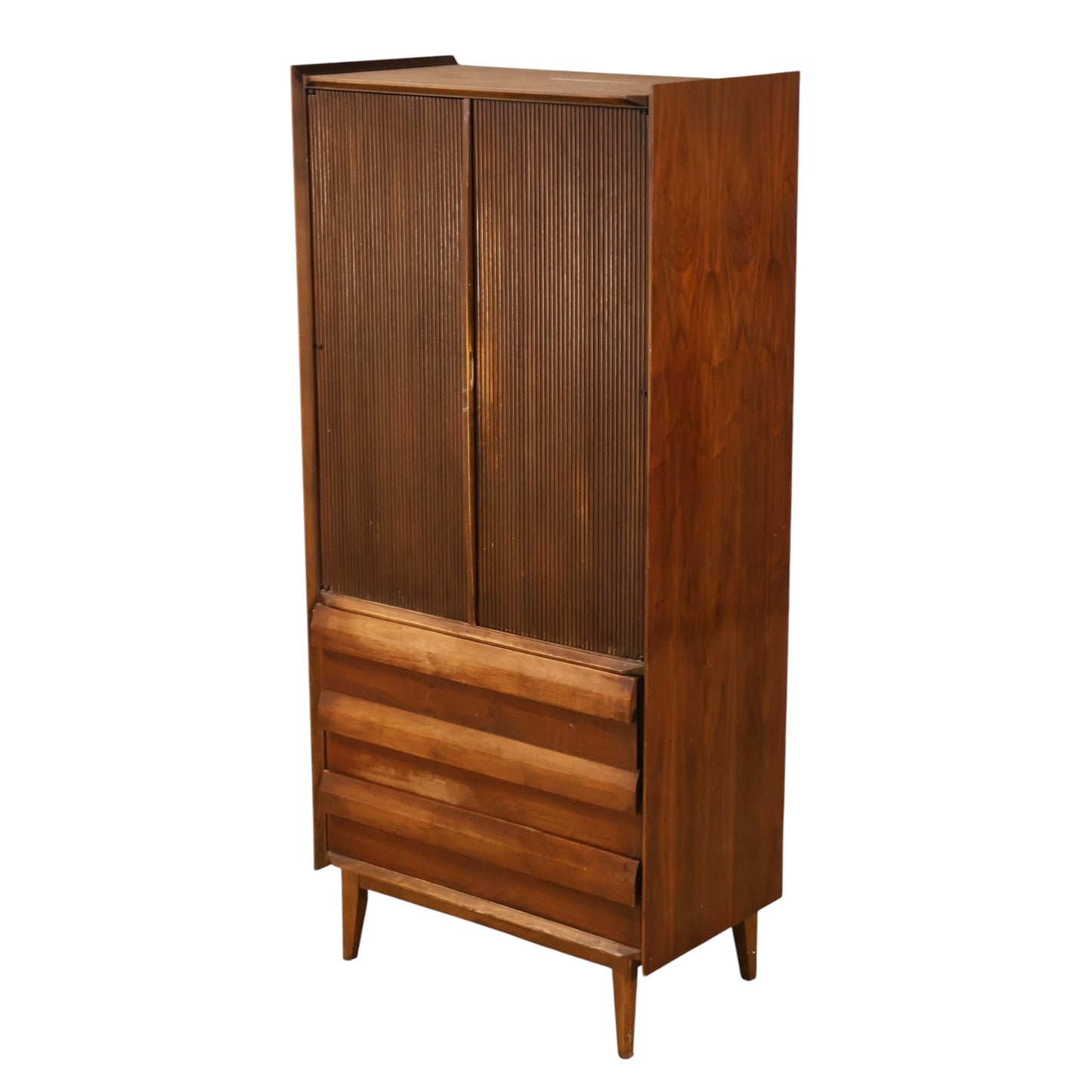 Lane First Edition armoire detail view