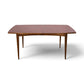 Broyhill Brasilia walnut dining table front view
