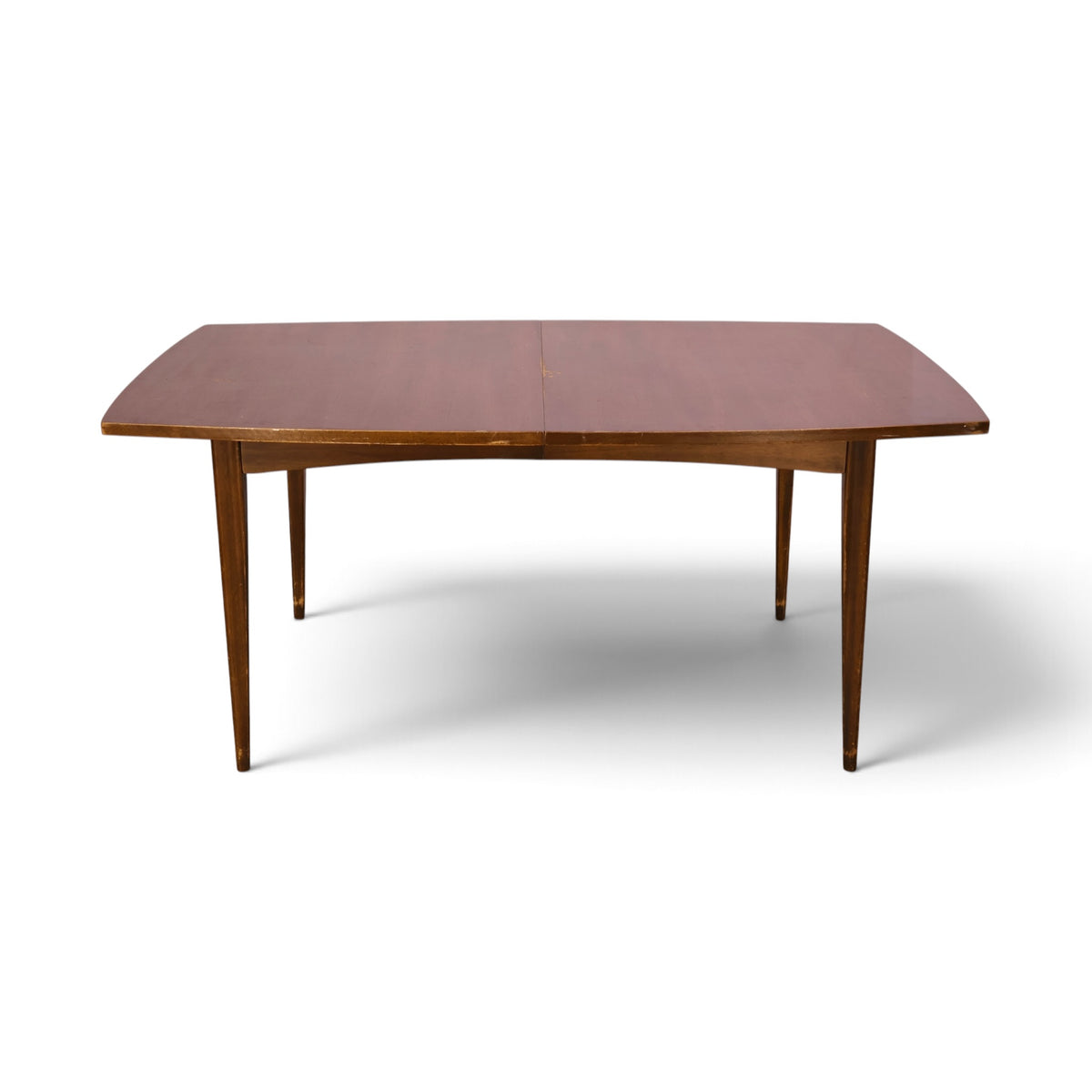 Broyhill Brasilia walnut dining table front view