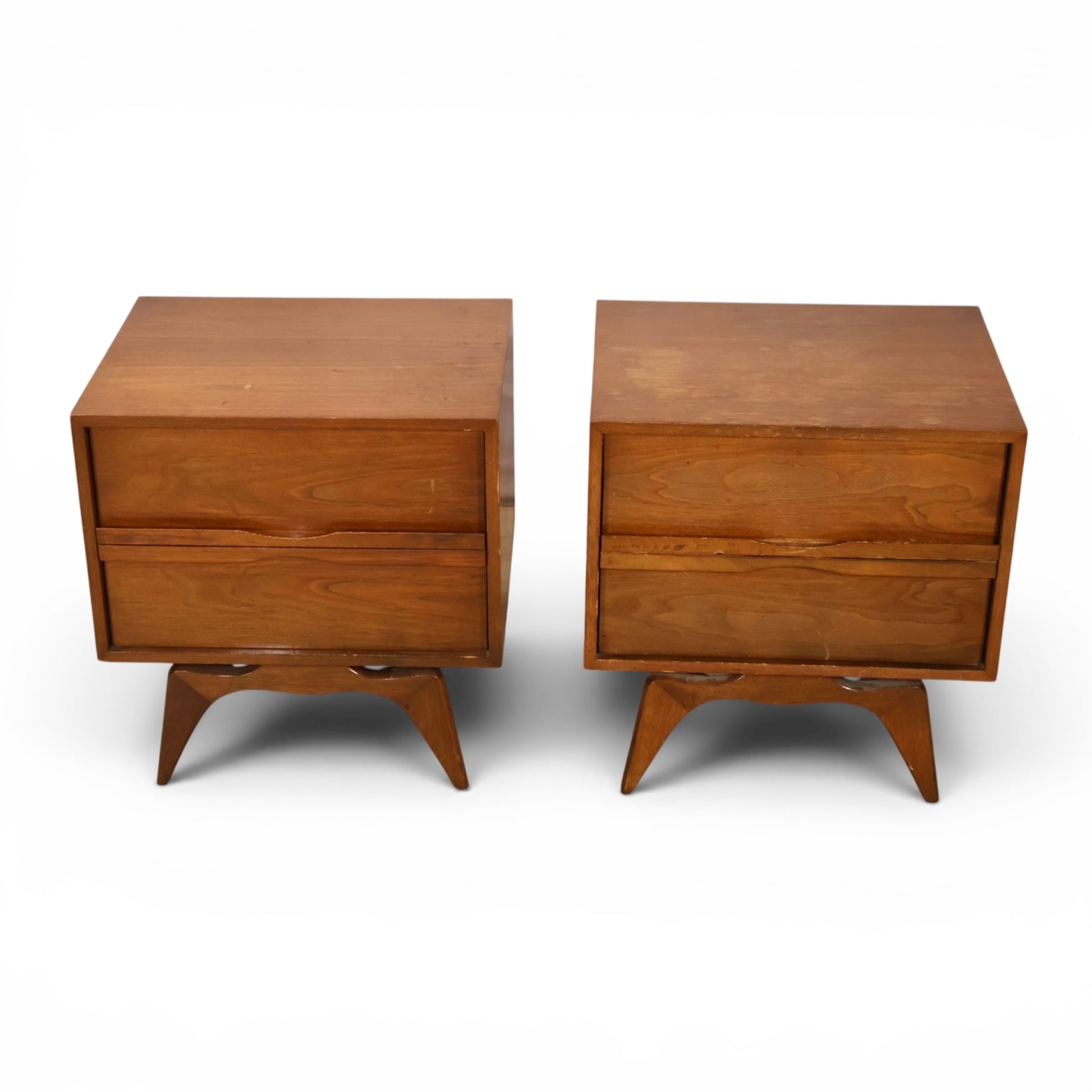 Tobago nightstands pair front view
