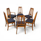 Young Manufacturing set of six dining chairs grouped view