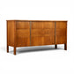 John Widdicomb lowboy dresser angled side view