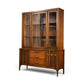 Kent Coffey Perspecta china cabinet tapered leg and apron detail
