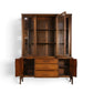 Kent Coffey Perspecta china cabinet angled view showing glass doors
