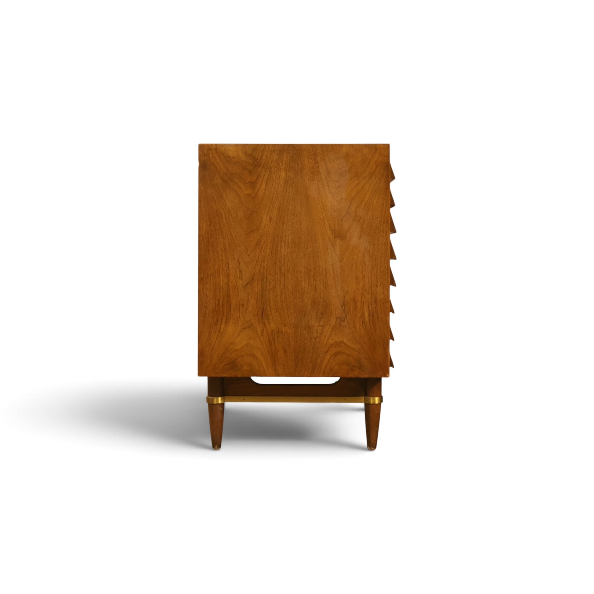 Dania lowboy dresser side profile view