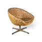 Overman Sweden pod swivel chair angle view