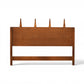 Specialty Woodcraft queen headboard rear view with mounting legs