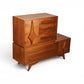 Specialty Woodcraft stacking highboy three quarter view