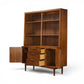 Stanley china cabinet walnut grain detail