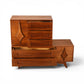 Specialty Woodcraft stacking highboy with top drawers open