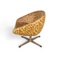 Overman Sweden pod swivel chair left side angle view