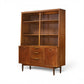 Stanley china cabinet upper display shelves detail