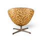 Overman Sweden pod swivel chair back view